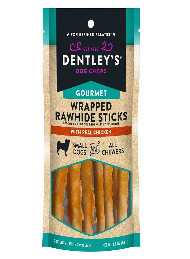 DENTLEY'S مكافآت دينتليز الصغيرة للكلاب من جلد البقر الخام - دجاج (دجاج) (صغير) - Image 1